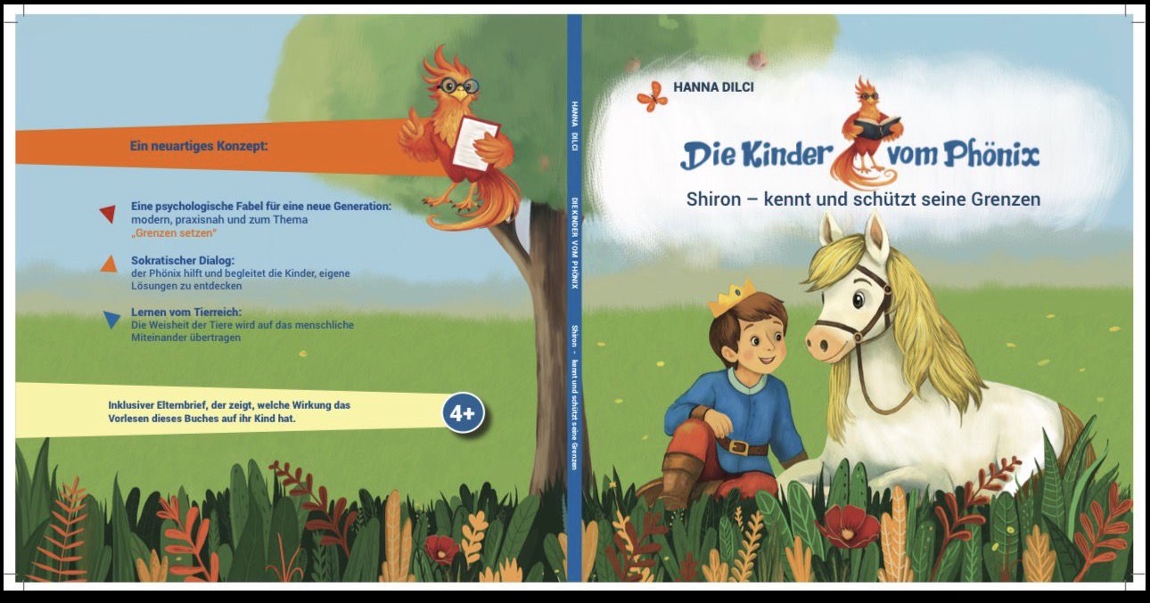 Buchcover: Die Kinder vom Phönix – Shiron kennt und schützt seine Grenzen von Hanna Dilci